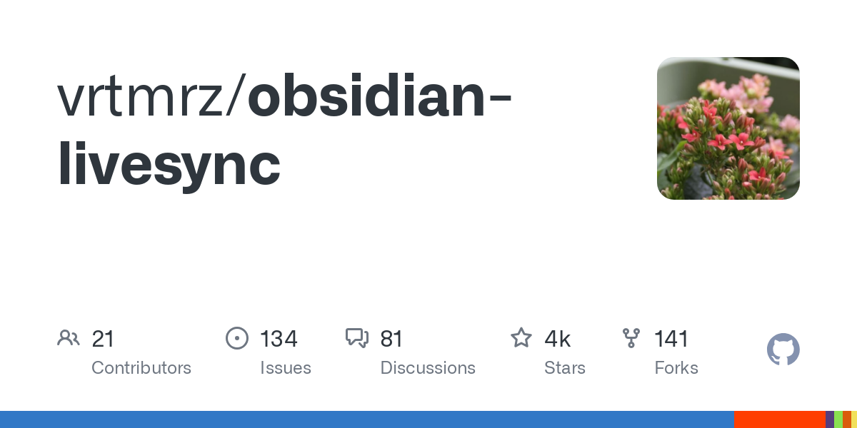 GitHub - vrtmrz/obsidian-livesync